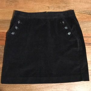 ⬇️⬇️💙NWT Banana Republic Dark Gray Corduroy Skirt